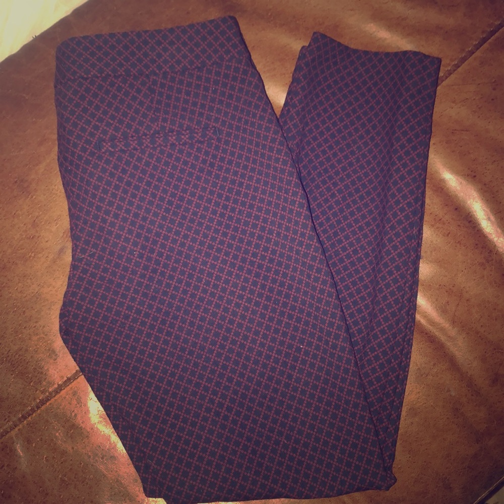 Express plaid columnist pants